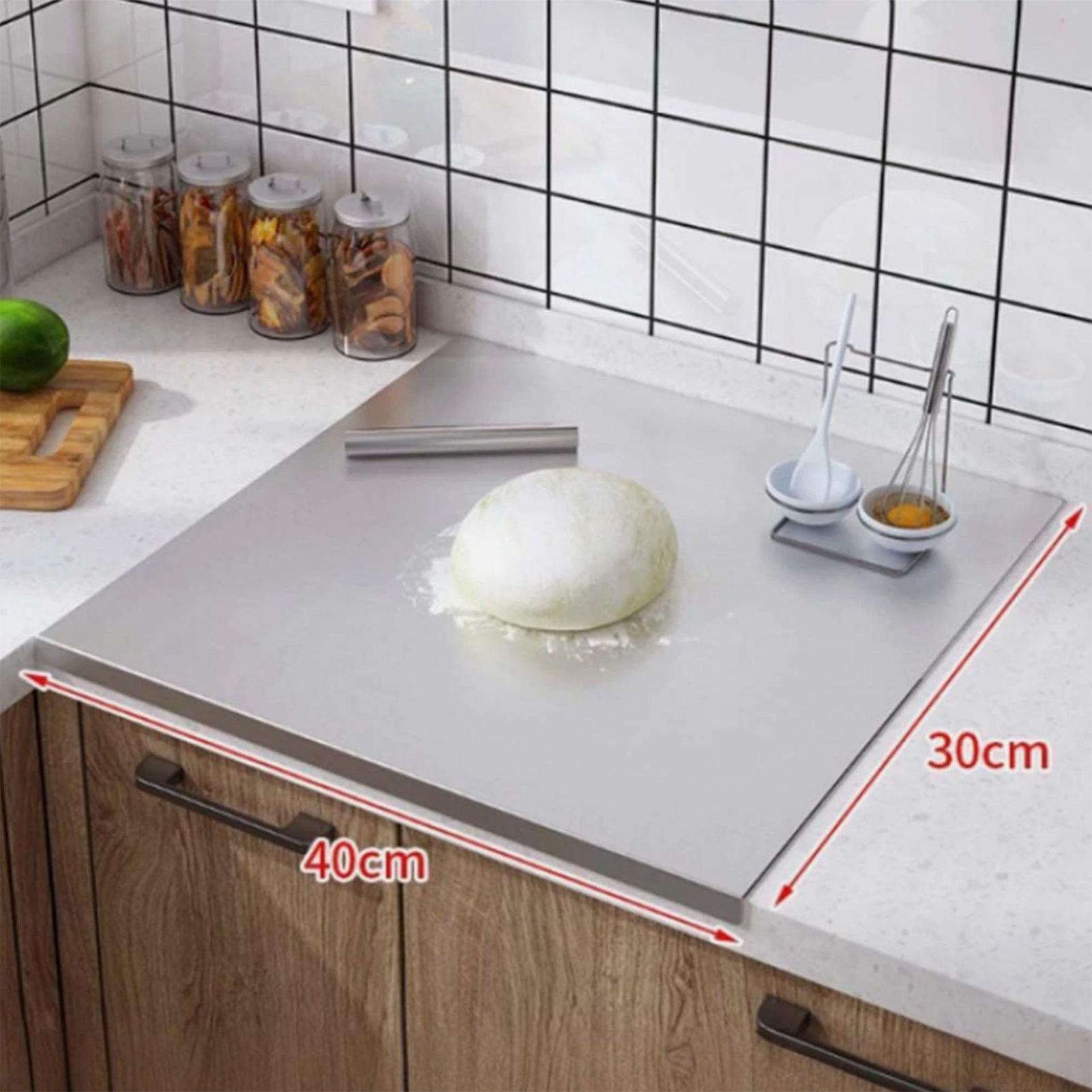 Kitchen Baking - Двусторонняя разделочная доска из нержавеющей стали