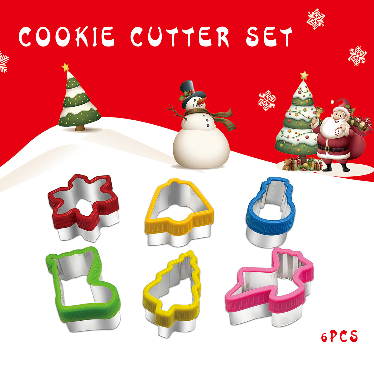 Kitchen Baking Set - Рождественский наручник для вырезания печенья, набор