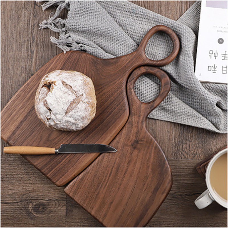 Kitchen Baking - Твердые разделочные доски из черного ореха,