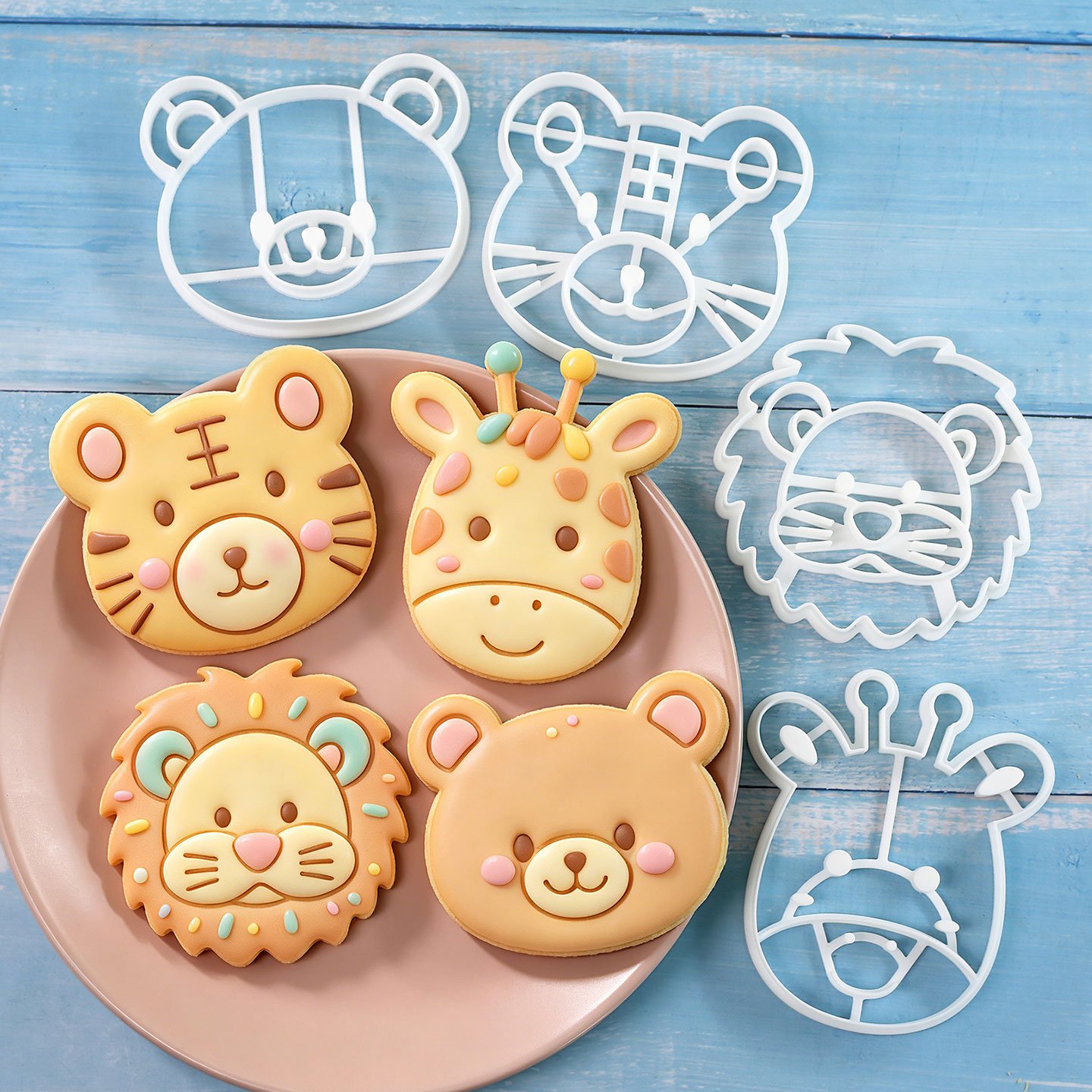 Kitchen Baking Set - Набор из 4 формочек для печенья