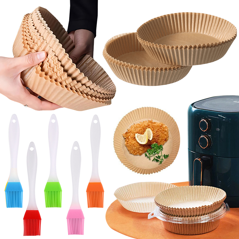 Kitchen Baking Set - 50/100 шт. бумажная тарелка для фритюрницы
