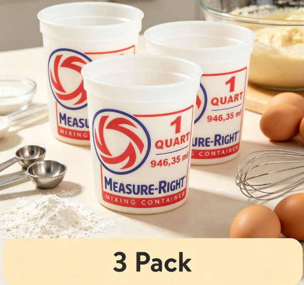 Kitchen Baking Set - Набор из 3-х прозрачных пластиковых контейнеров