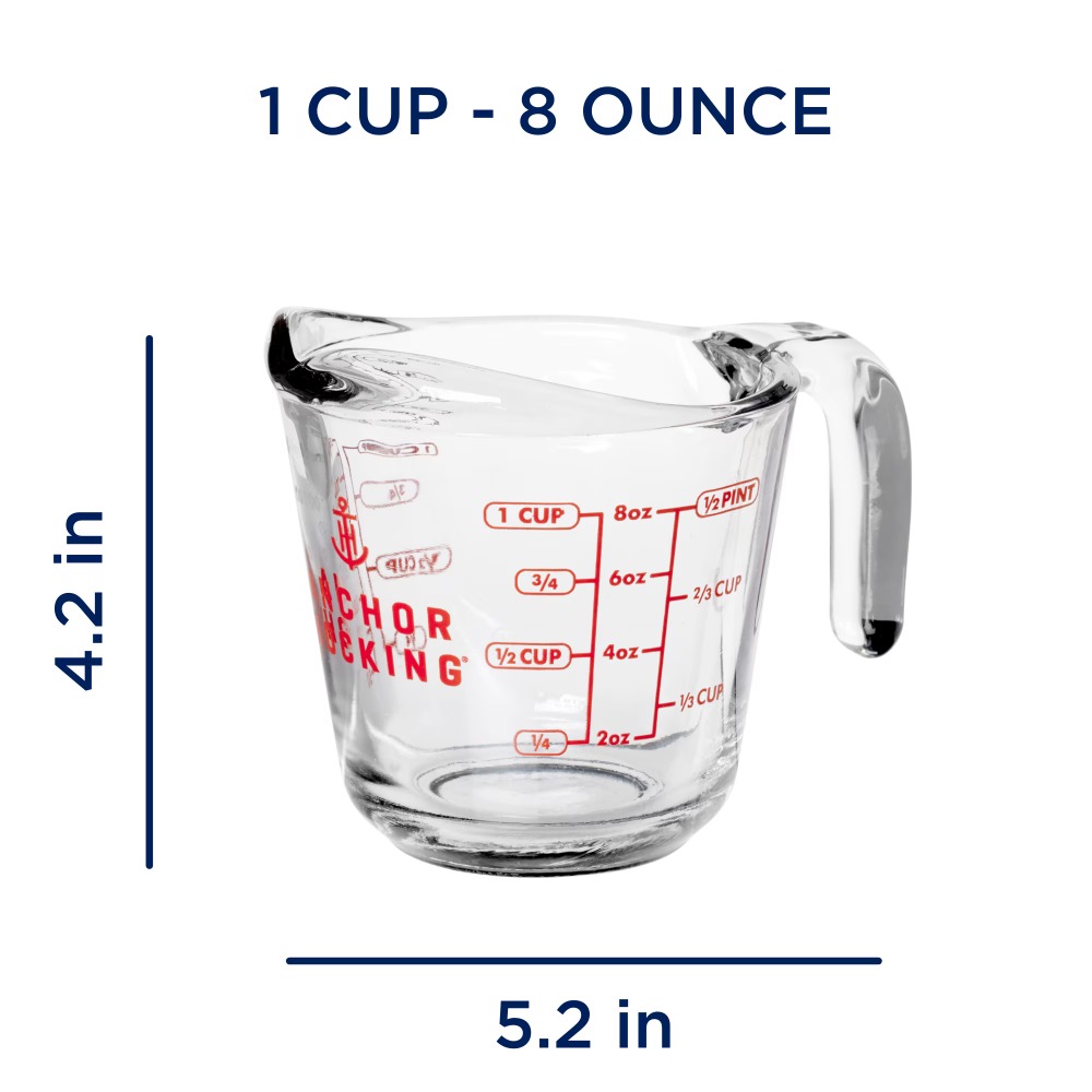 Набор из 2 стеклянных мерных с – обзор и цена Kitchen Baking Set