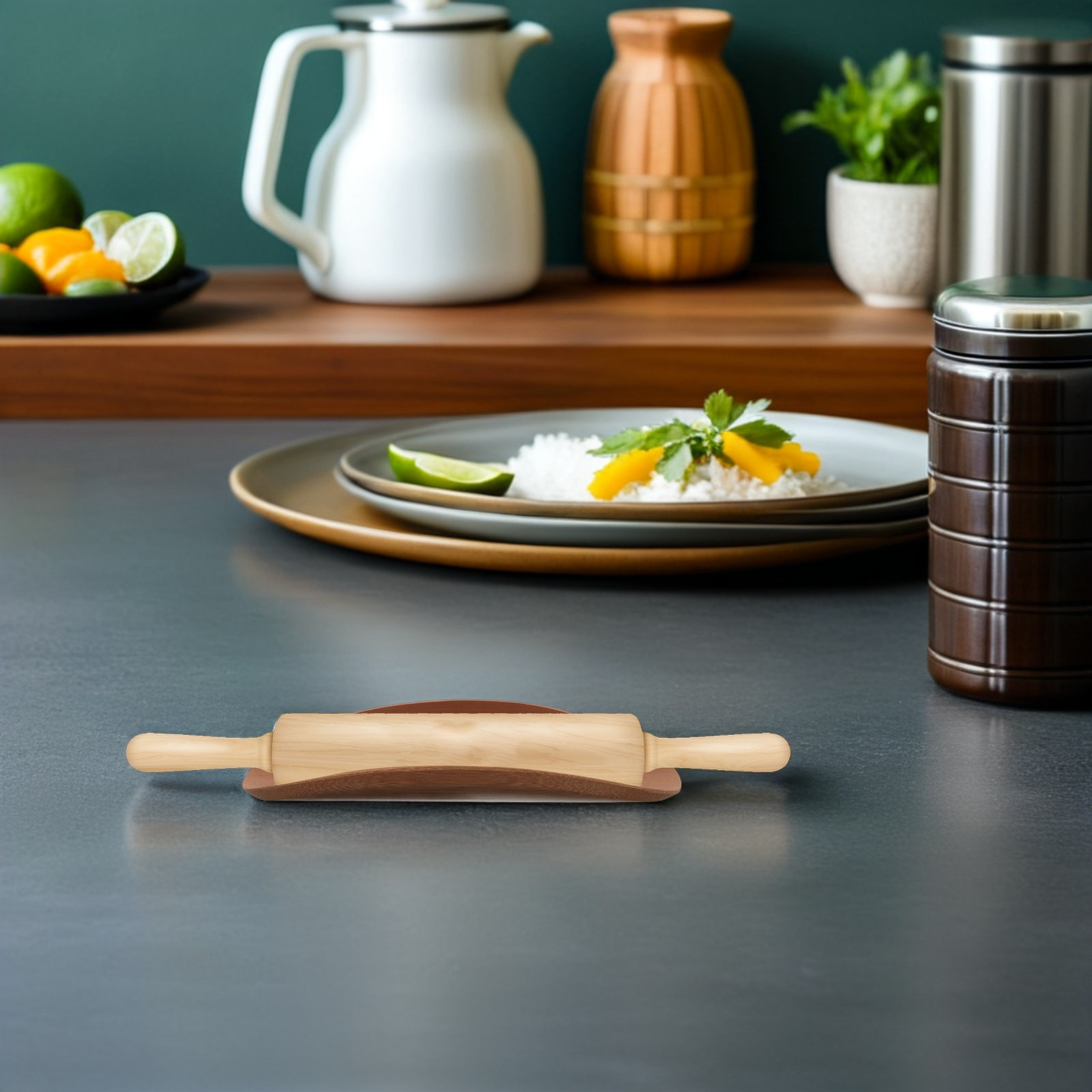 Подставка для скалки из массив – обзор и цена Kitchen Baking Counter