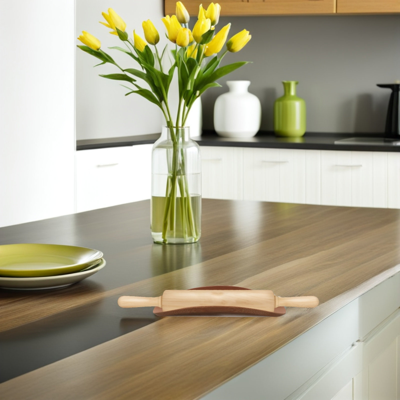 Подставка для скалки из массив – обзор и цена Kitchen Baking Counter