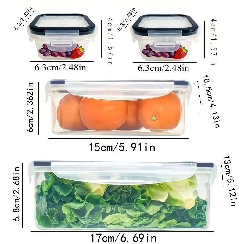 Набор из 8 предметов: 4 контей – обзор и цена Kitchen Baking Tray Storage