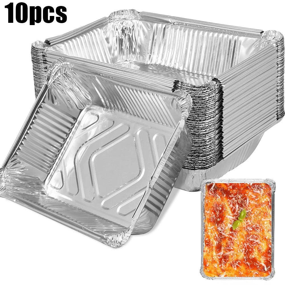 10 шт. одноразовые контейнеры  – обзор и цена Kitchen Baking Tray Storage