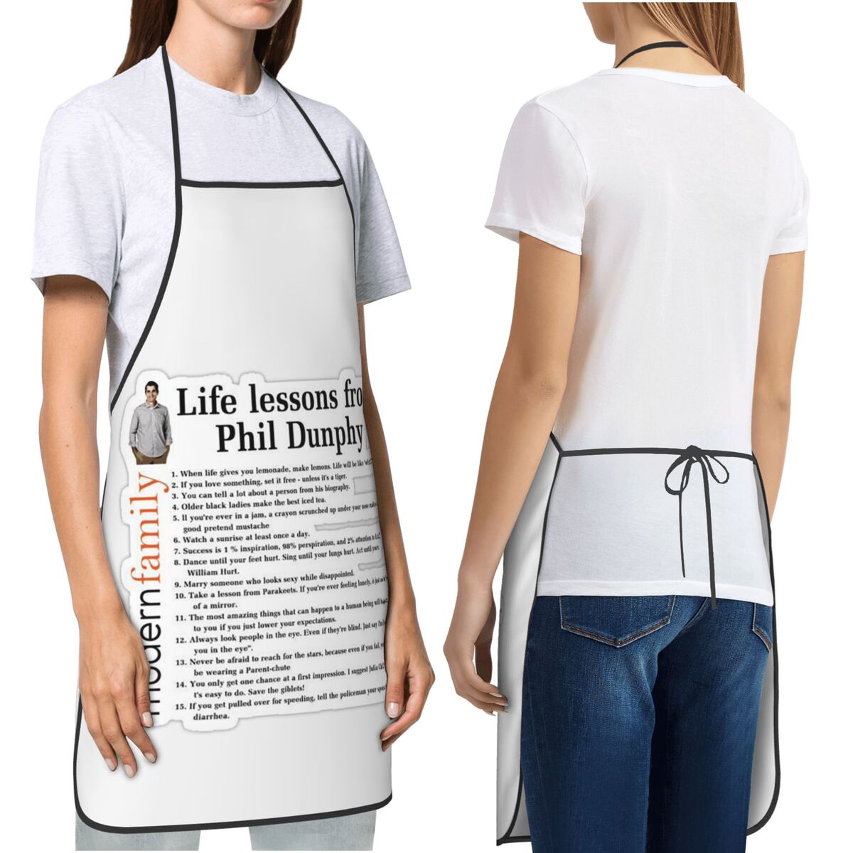 Фартуки Life Lessons Phil Dunp – обзор и цена Kitchen And Baking Life