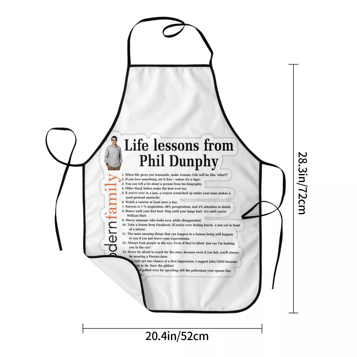 Фартуки Life Lessons Phil Dunp – обзор и цена Kitchen And Baking Life