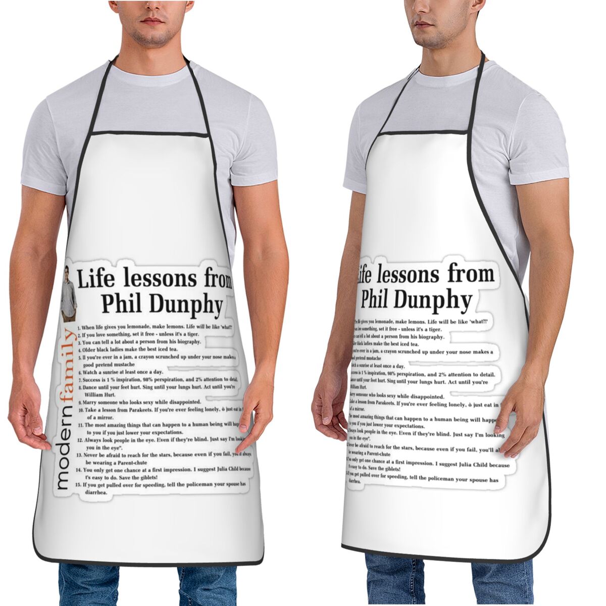 Фартуки Life Lessons Phil Dunp – обзор и цена Kitchen And Baking Life