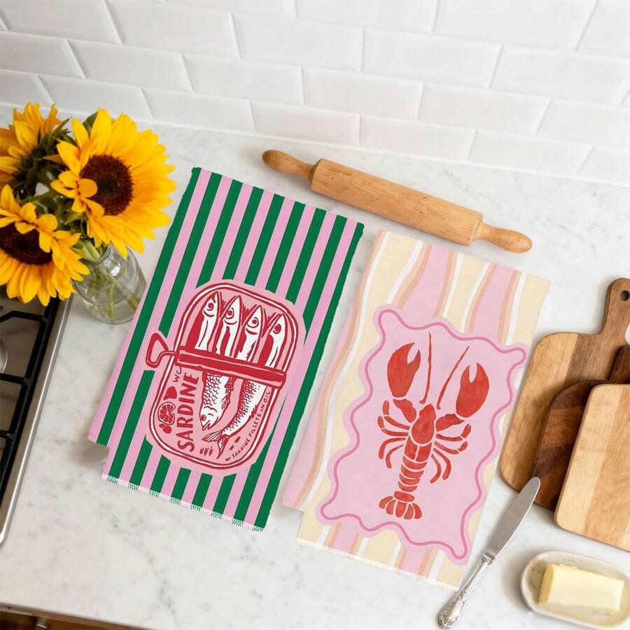 2 шт., кухонные полотенца в ро – обзор и цена Kitchen Baking Cloth