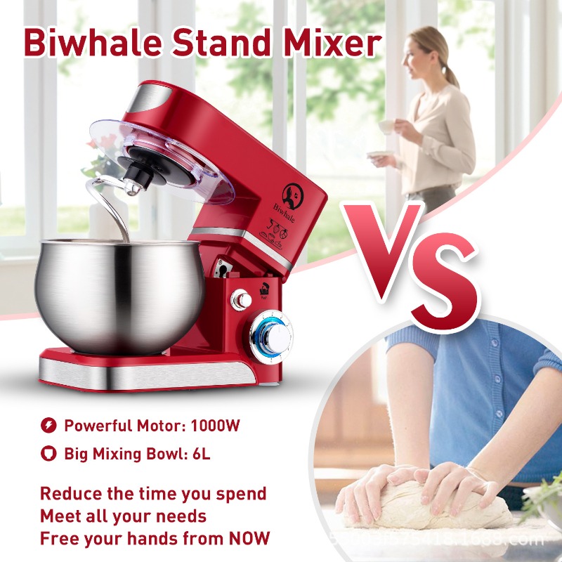 Миксер-тестомес 5 л – многофун – обзор и цена Kitchen Baking Machine